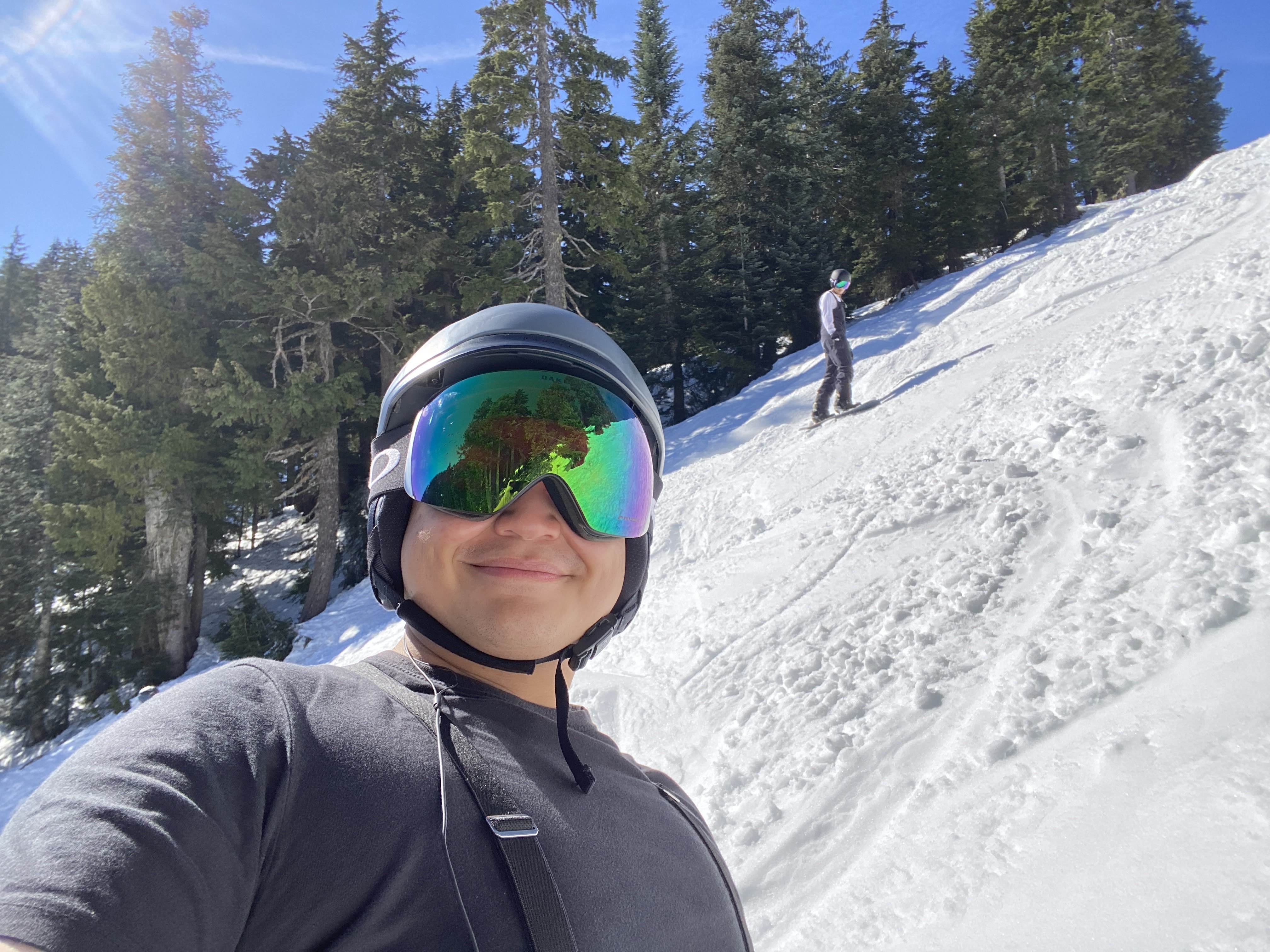 Me snowboarding at Cypress!